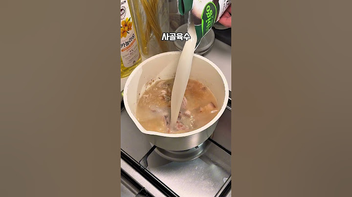 국밥에 쌈장을 넣으면 생기는 변화 #food #요리 #음식 #국밥 #돼지국밥
