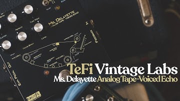 Ambient Sketch - Tefi Vintage Labs Ms. Delayette Analog Tape-Voiced Echo