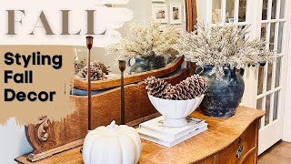 Styling *NEW* Fall Decor | Fall Decorating Ideas | Autumn Decorating Ideas