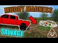 PULLING 4X4 TRUCKS OUT OF MUD PITS | SPENCER'S RESCUE SERVICE | FARMING SIMULATOR 2017