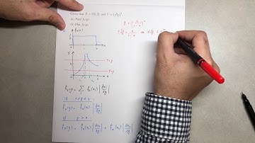 Continuous Transformation of Random Variables: Example 1