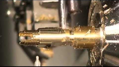 Citizen M32 Swiss Type Turning Center Demo   Machining Spinal Hooks