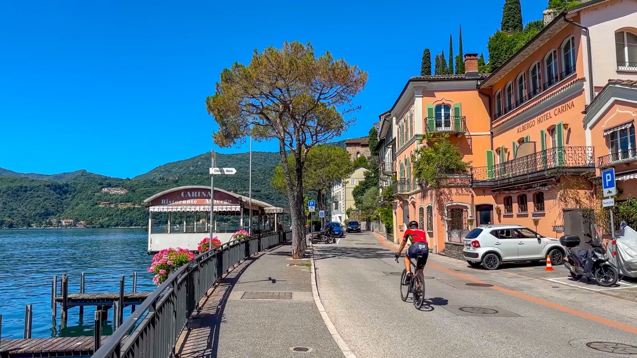 [4K] 🇨🇭 Walkthrough Beautiful Switzerland Lakeside Village With Ambient Sound