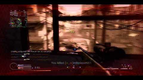 "Predators" Effect Test COD4