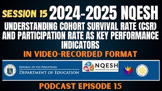 2025 NQESH REVIEWER I Understanding Cohort Survival Rate and Performance Rate I #deped #nqesh
