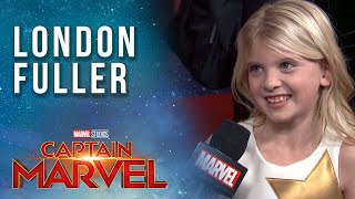 London Fuller (young Carol Danvers) talks girl power! |Captain Marvel Red Carpet Premiere Net Worth