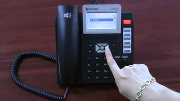 Using Speed Dial - Xorcom IP Phones Video Tutorial