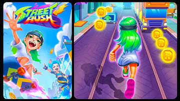 Street Rush - New Updated Running Gameplay Walkthrough All Levels Part 1 (android, iOS)