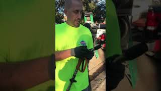 Paver sealing step-by-step process using a water based sealer by Premier Pro Wash & Seal