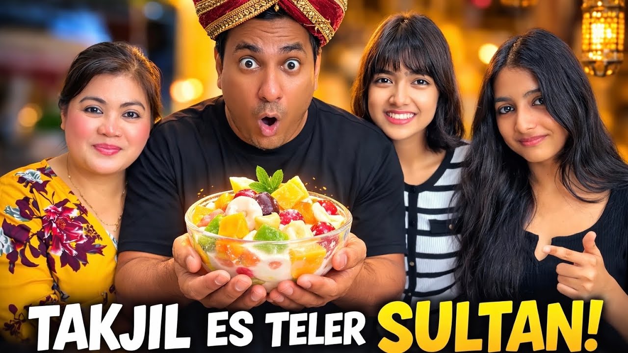 Puasa Ke 19 Di India‼️Bikin Takjil Es Teler Sultan‼️