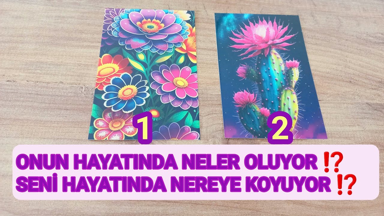 ONUN HAYATINDA NELER OLUYOR ⁉️SENİ HAYATINDA NEREYE KOYUYOR ⁉️