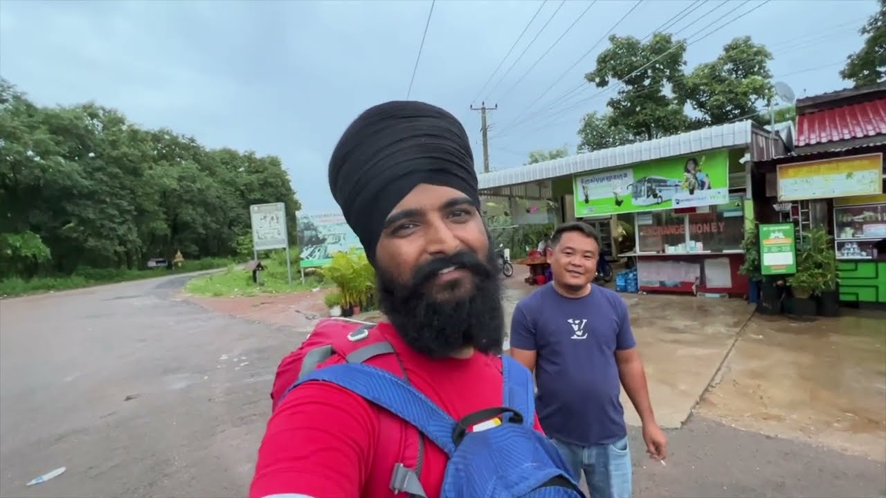 Laos to Cambodian Border|Punjabi Travel Vlog|Vlog