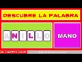 ARMA LA PALABRA Adivina la Palabra con una Sola Pista 5 ❤Podrás encontrar todas las palabras? Nuevo!