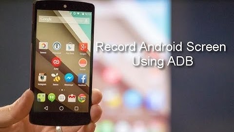 Android Screen Recording using ADB on Linux (Ubuntu)