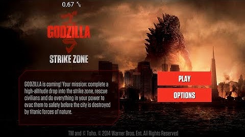 Godzilla: Strike Zone Game with all Missions GAMEPLAY