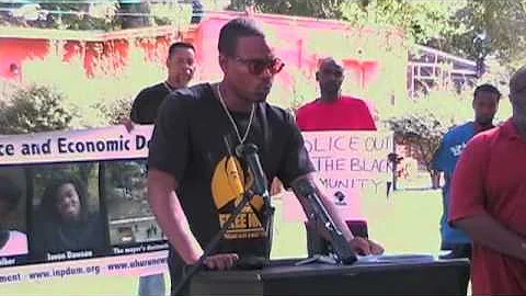 Local Police Out of Control - Uhuru Movement Annou...