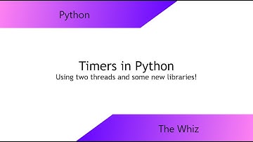 Creating Timers in Python
