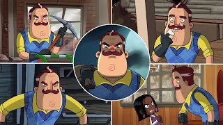 All Neighbor Scenes  Hello Neighbor Animated Series