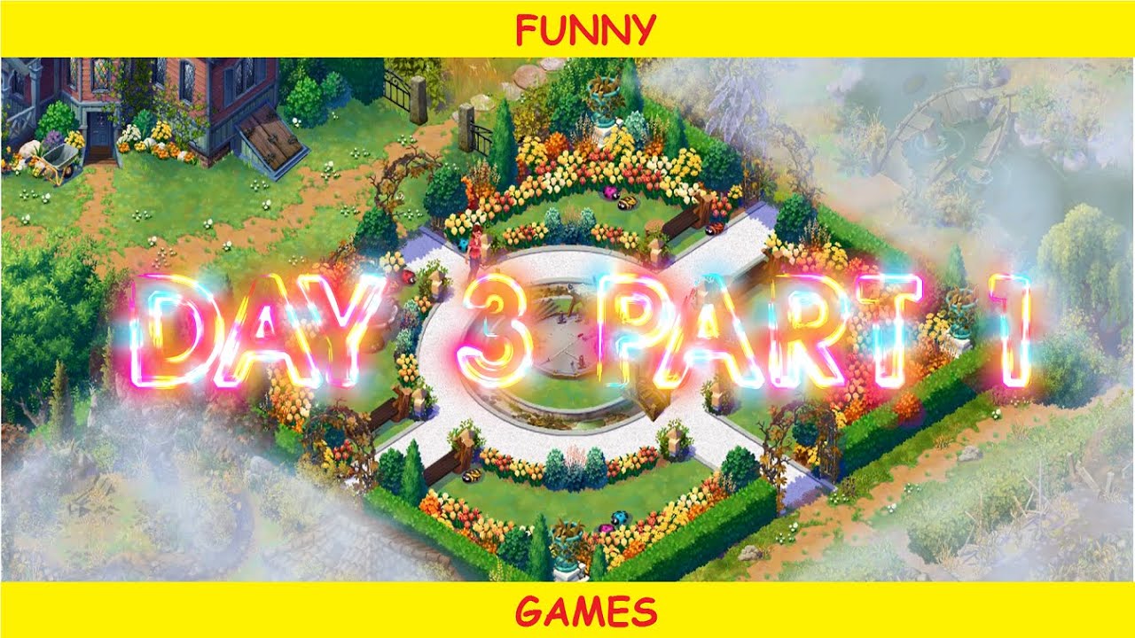 Lily's Garden Day 3 Part 1 Gameplay Walkthrough Android IOS YouTube