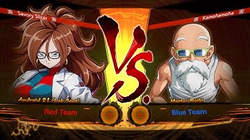 Android 21 (Lab Coat) VS Master Roshi | Dragon Ball FighterZ | XBOX Series X Gameplay