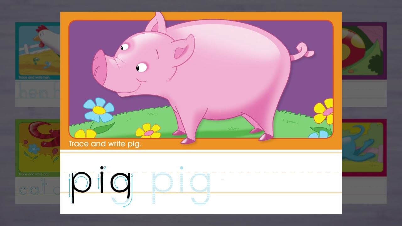 Three Letter Words Learning Cards – School Zone Publishing Company