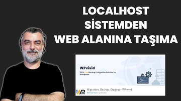 Wordpress Sitesini LocalHost