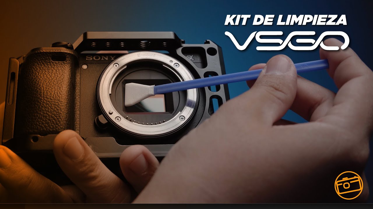 Tutorial: Limpiar el sensor y óptica cámara en forma segura, con VSGO - Por Films - Español - YouTube