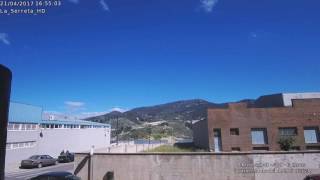 Timelapse 21-04-2017 Alcoi - La Serreta