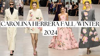 Carolina Herrera  Coleccion Otoño/Invierno 2024 | NYFW