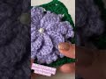 Crochet Flower Granny Square Tutorial short version! #crochet #flower #grannysquare #hook #shorts