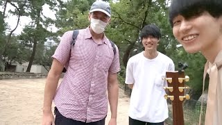 【歌ってみた】セカオワを弾き語りしてたら外国人に話しかけられた