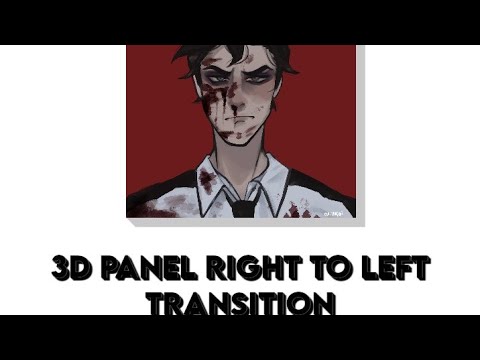 Null object 3D right to left transition|Alight Motion Tutorial