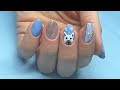 Nail art - orsetto e fiocco