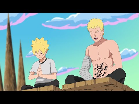 Naruto Teaches Boruto Sage Mode - Boruto Episode Fan Animation
