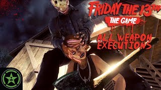 Friday the 13th: The Game - All Jason Weapon Executions