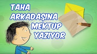 Taha Arkadaşına Mektup Yazıyor Resimi