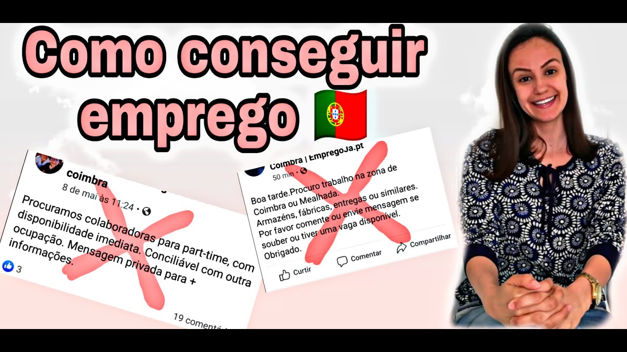 Como conseguir emprego em Portugal. Trago 3 dicas que vão te ajudar