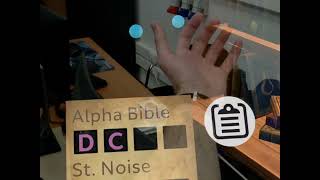 Gaze-driven Interaction using Binocular Eye-Tracking in Augmented Reality