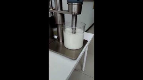 Berbica BH small lab homogenizer test video