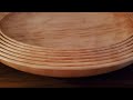 Woodturning | Beaded Platter With Easy Wood Tools New Negative Rake Beading Cutters.