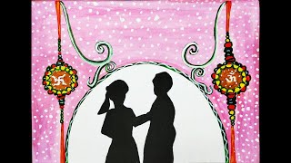 How to draw Raksha Bandhan Drawing for beginners/kids | Easy Raksha Bandhan Drawing and Painting screenshot 4