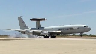 NATO E-3A Final Landing At Aircraft Graveyard