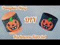 🎃Pumpkin ring/Halloween party jewelry/Even count peyote stitch/How to make jewelry at home/DIY