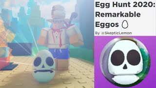 Tutorial: How To Get Skeleggton in [FAN-MADE] Egg Hunt 2020: Remarkable Eggos!