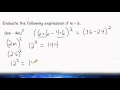 Algebraic Expressions and Evaluations