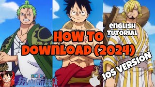 HOW TO DOWNLOAD ONE PIECE FIGHTING PATH EASILY IN 2024 | IOS VERSION | One Piece Fighting Path