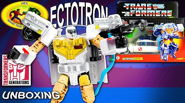 UNBOXING - Transformers - ECTOTRON - Hasbro - Who You Gonna Call? Transformers X Ghostbusters