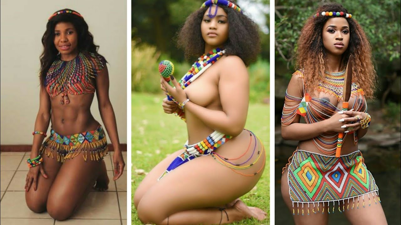 SOUTH AFRİCAN LADİES SHOW OFF THEİR B**BS, CURVES AND STUNNİNG BEAUTY AS THEY CELEBRATE HERİTAGE DAY