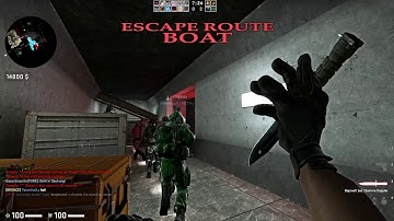 CSGO Zombie Escape Mod on ze_blackmesa_remix_p2