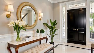Modern Luxury Entryway Design Trends 2026 Stylish Console Table Ideas & Home Interior Design